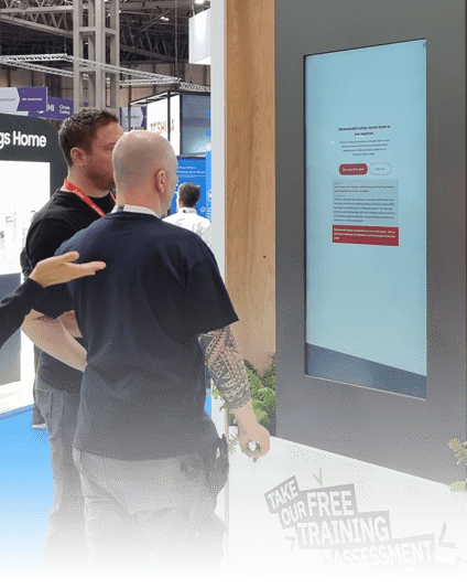 Mitsubishi Electric TrainMe tool being used on an iPad