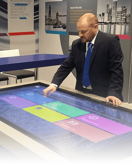 Xchanging Demo Room Interface